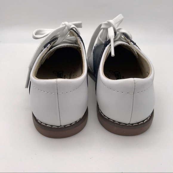 Footmates Saddle Shoes in Navy Blue/White Size 8 - Picture 6 of 8